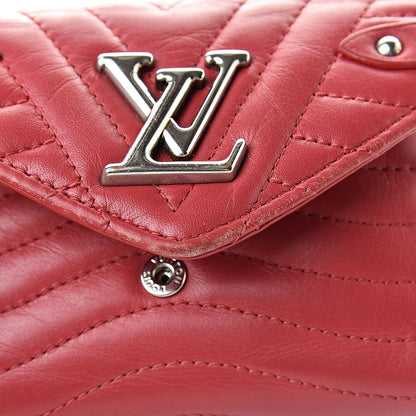 Louis Vuitton Calfskin New Wave Compact Wallet Rouge 14 of 14