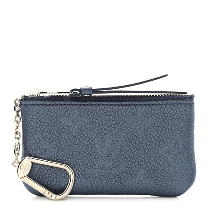 Louis Vuitton Metallic Empreinte Monogram Giant Key Pouch Navy Nacre 1 of 7