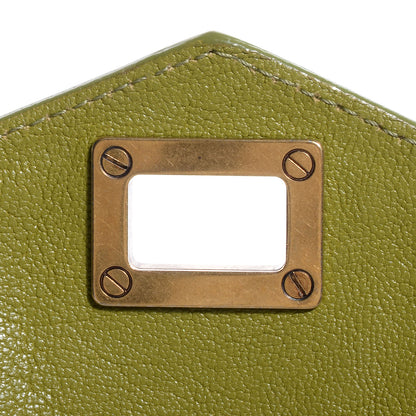 Proenza Schouler Leather PS1 Mini Pouch Messenger Bag Green 13 of 13