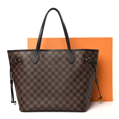 Louis Vuitton Damier Ebene Neo Neverfull MM Rose Ballerine 11 of 11