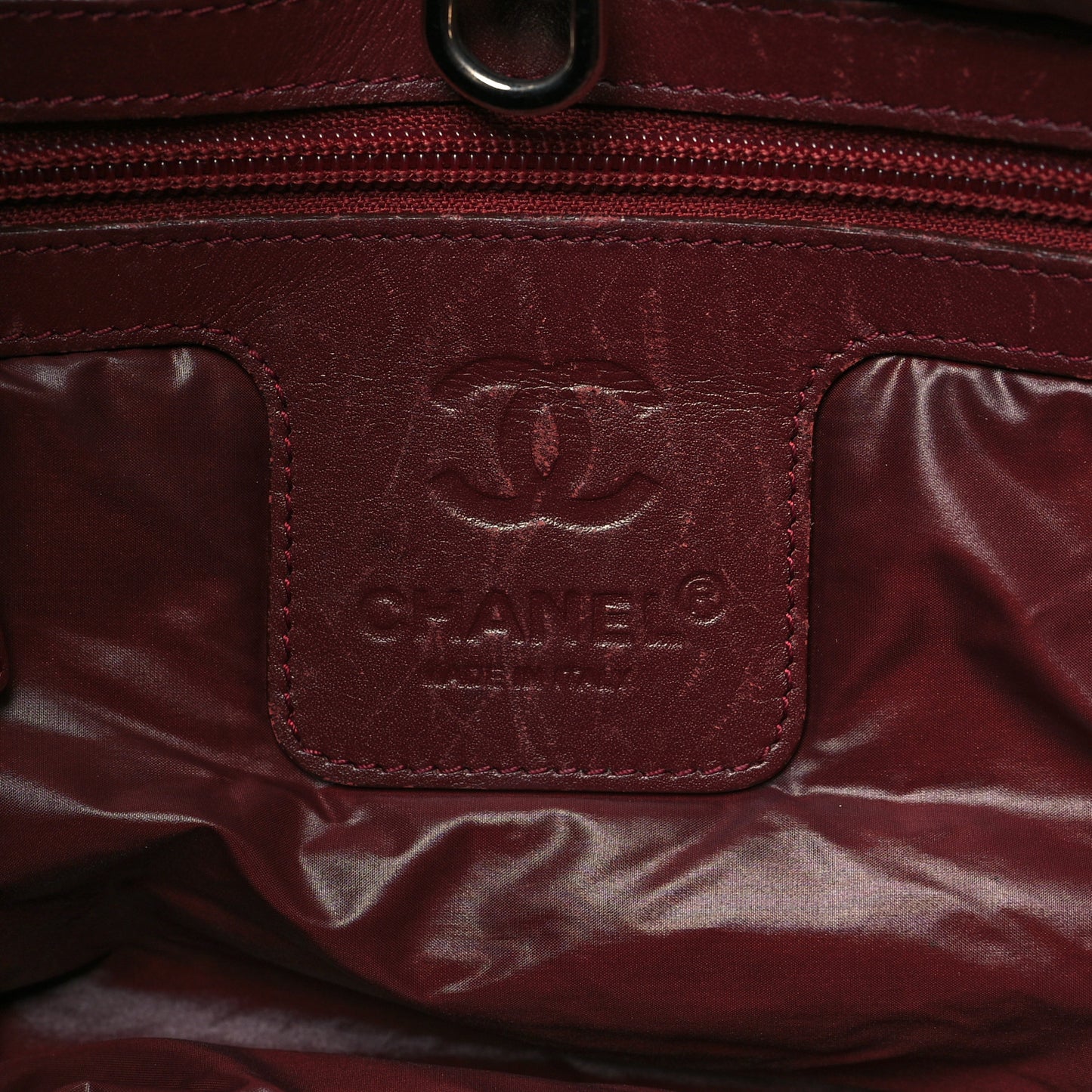 Nylon Quilted Small Coco Cocoon Tote Black