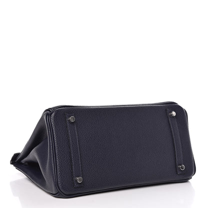Hermes Togo Birkin 30 Bleu Nuit 4 of 11