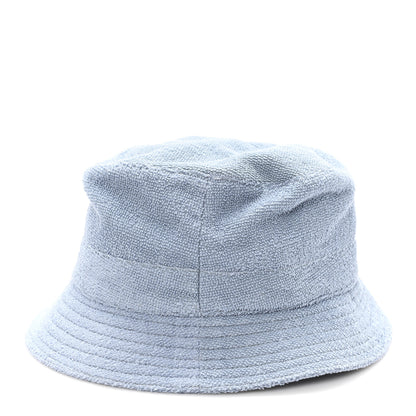 Hermes Terry Cloth Bucket Hat 57 Blue 5 of 8