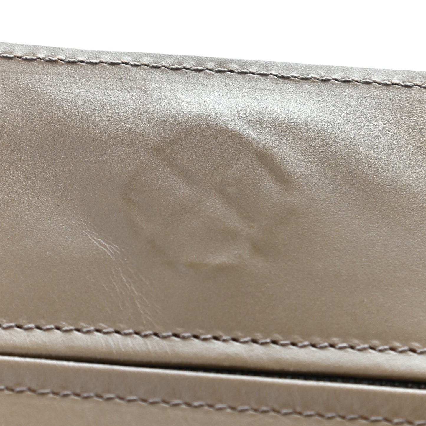 Calfskin Intrecciato Pocket Flap Clutch Maple