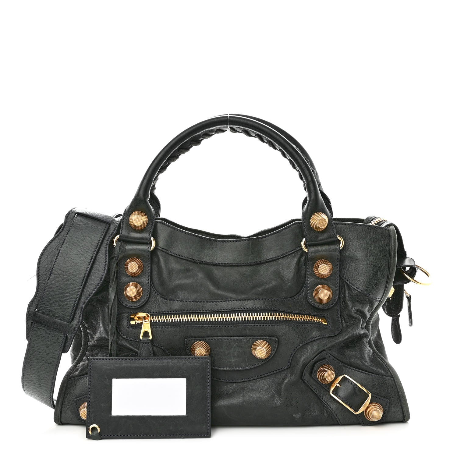Balenciaga Agneau Giant 21 Gold Hardware City Anthracite 1 of 16