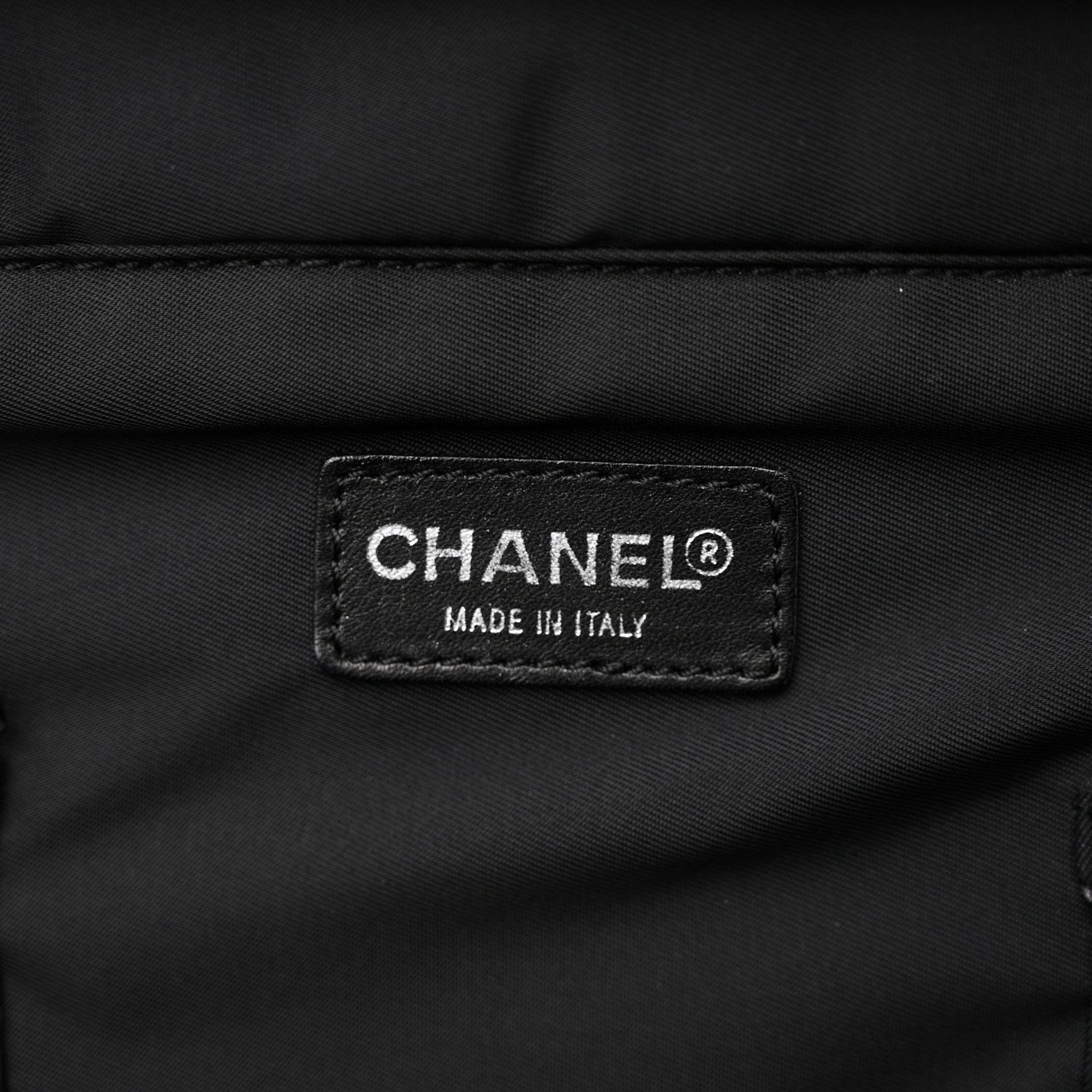 Chanel Nylon Travel Laptop Briefcase Black 7 of 17