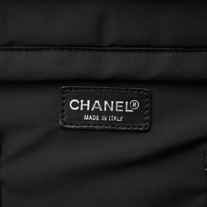 Chanel Nylon Travel Laptop Briefcase Black 7 of 17