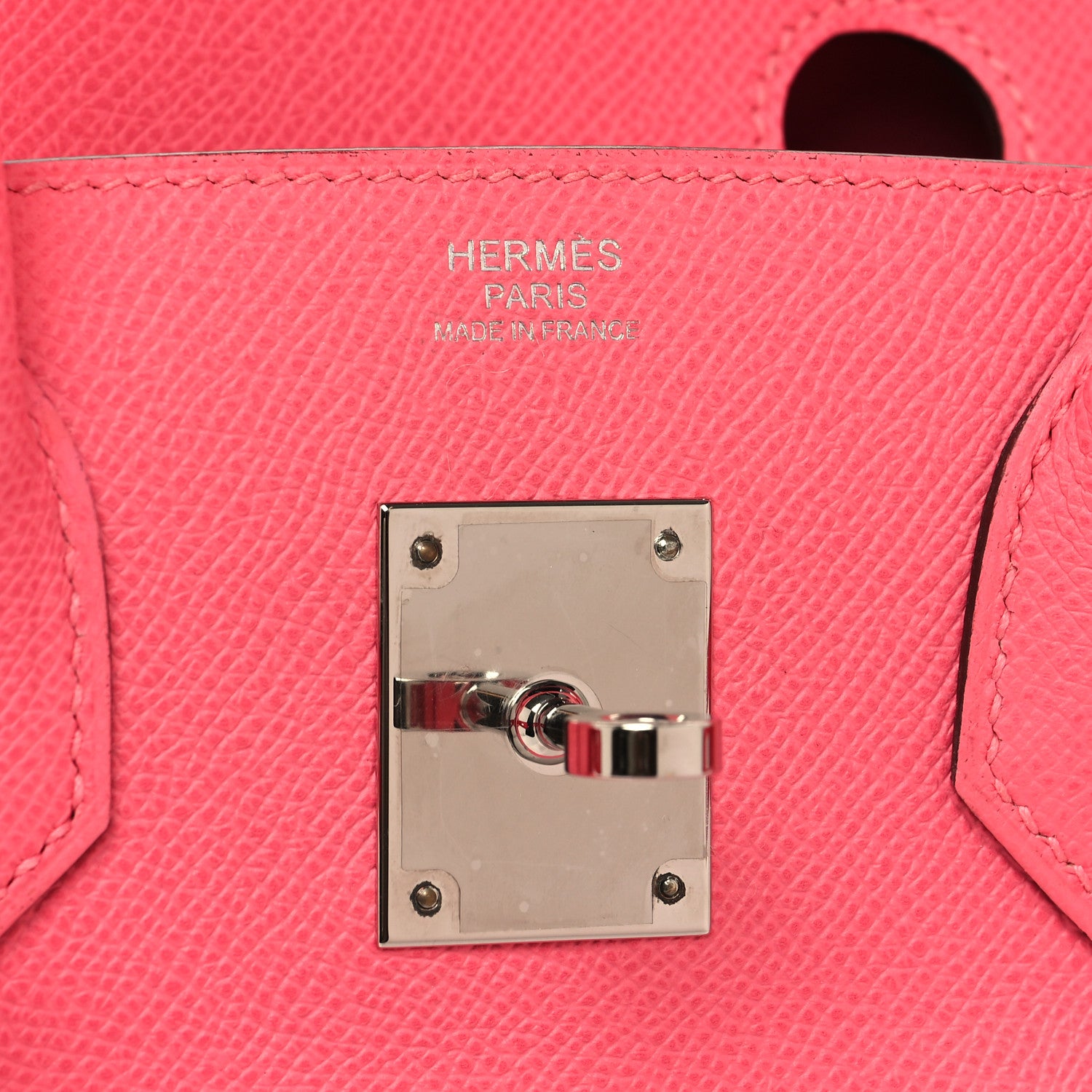 Hermes Epsom Birkin 30 Rose Azalee 7 of 14
