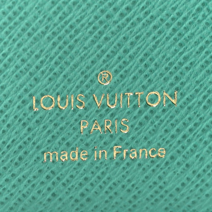Louis Vuitton Monogram Passport Cover Pink Turquoise 6 of 7