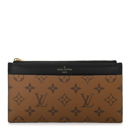 Louis Vuitton Reverse Monogram Slim Purse 1 of 6
