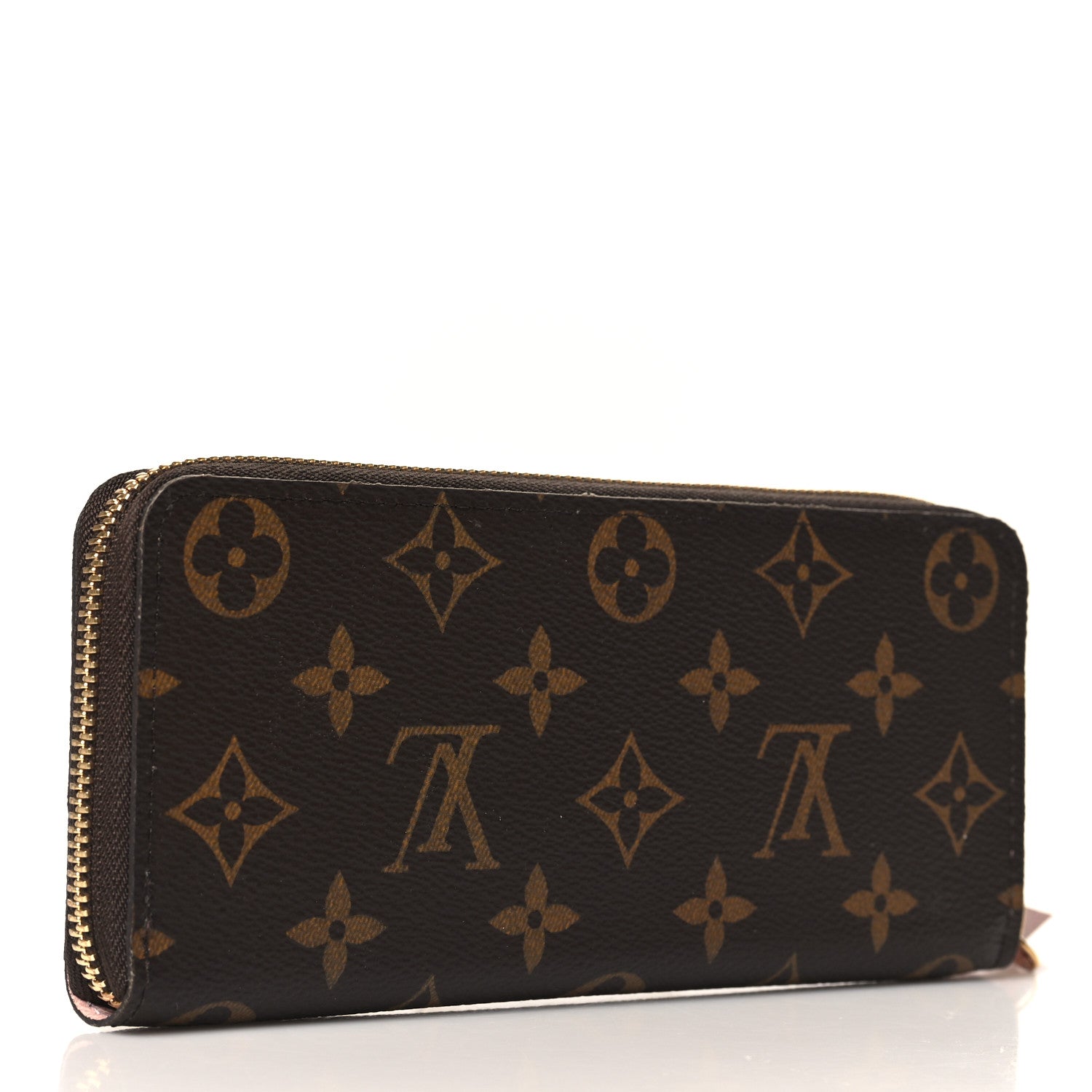 Louis Vuitton Monogram Clemence Wallet Rose Ballerine 3 of 6