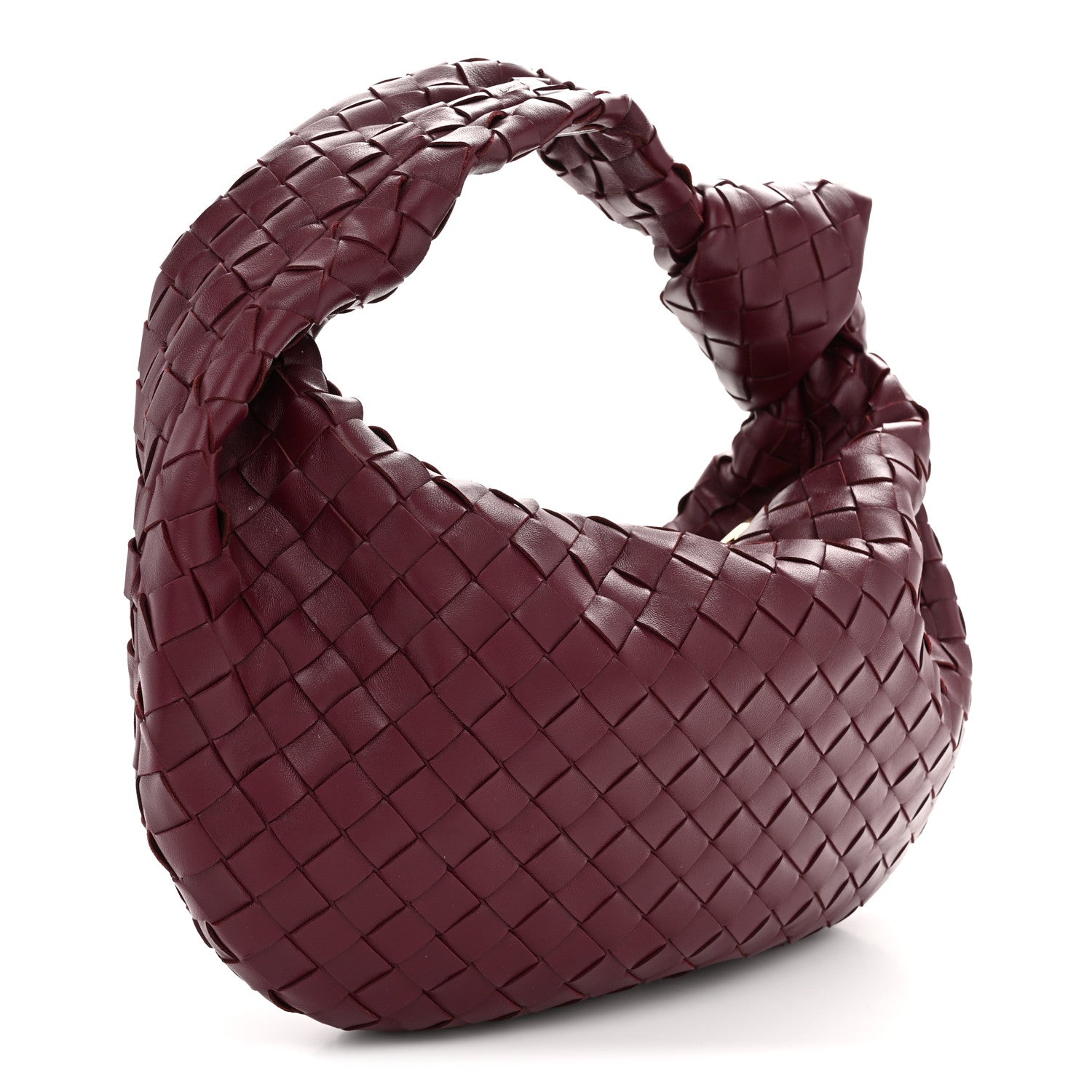 Bottega Veneta Nappa Intrecciato Teen Jodie Hobo Barolo 3 of 10