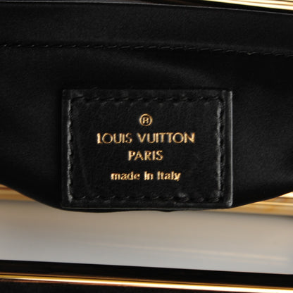 Louis Vuitton Suede Monogram Motard Afterdark Clutch Black 6 of 7