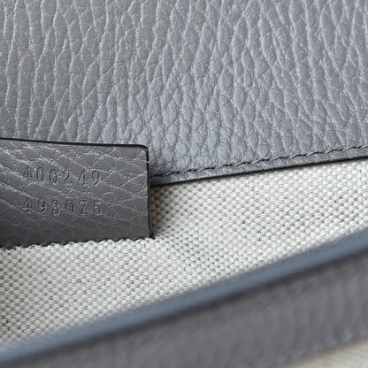 Gucci Pebbled Calfskin Small Dionysus Shoulder Bag Dusty Grey 7 of 12