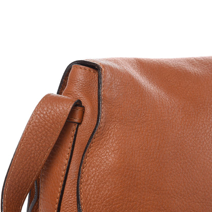 Chloe Calfskin Medium Marcie Round Crossbody Bag Tan 14 of 14