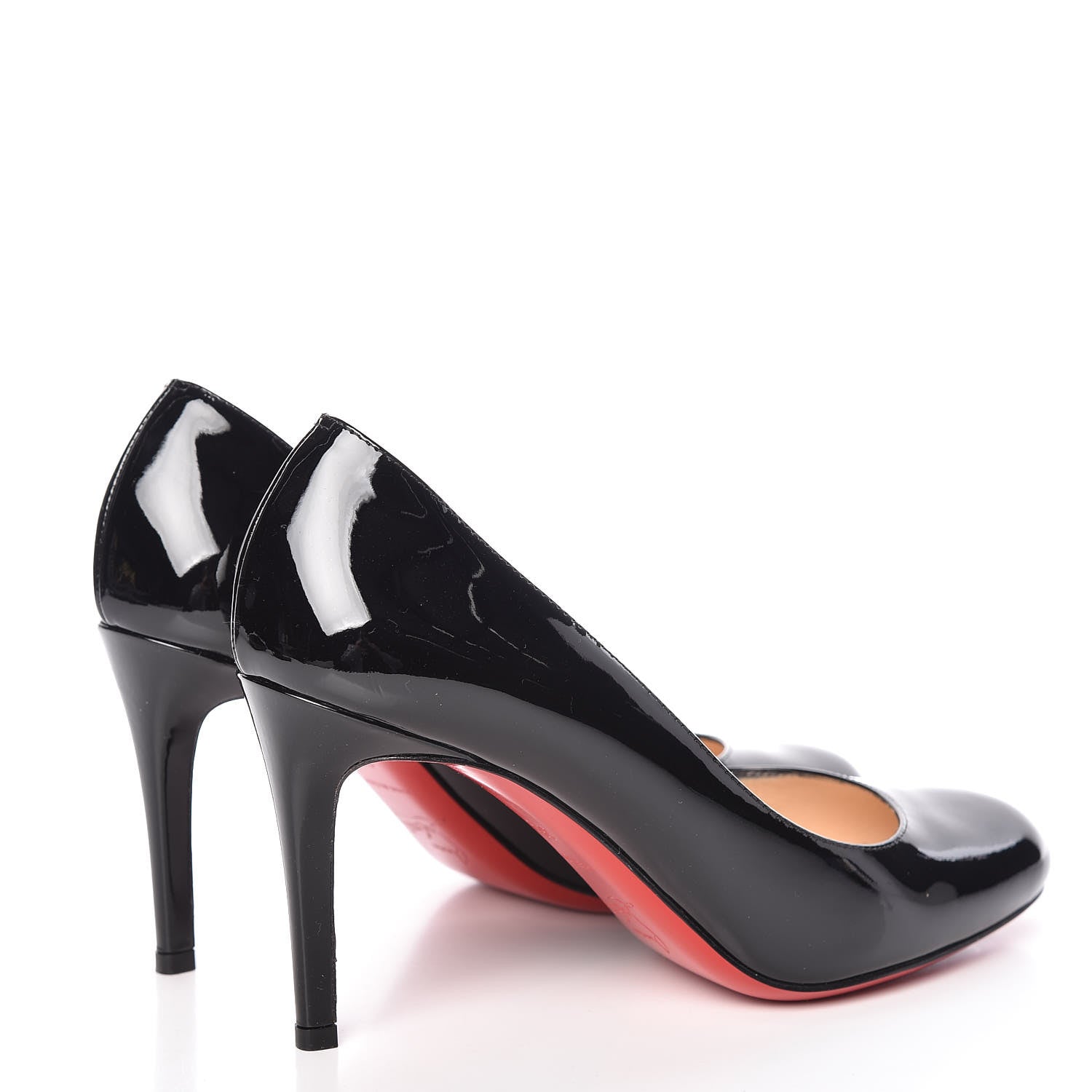 Christian Louboutin Patent Simple 85 Pumps 36.5 Black 4 of 9