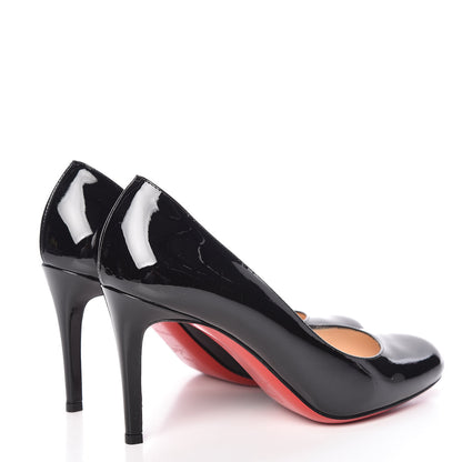 Christian Louboutin Patent Simple 85 Pumps 36.5 Black 4 of 9