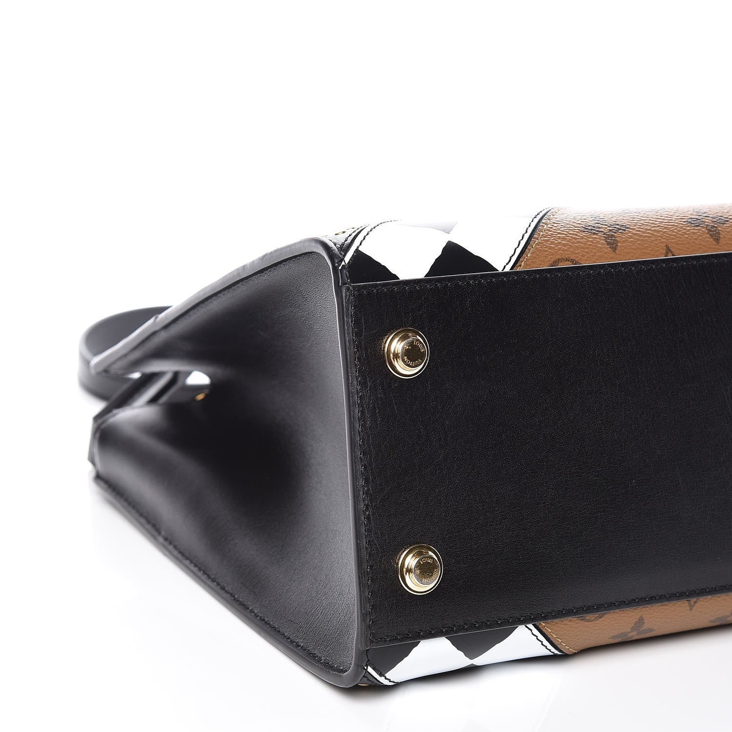 Louis Vuitton Calfskin Reverse Monogram City Steamer MM 8 of 9