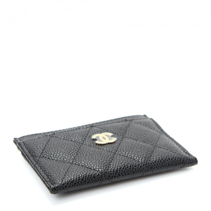 Chanel Caviar Quilted Card Holder Black 4 of 9