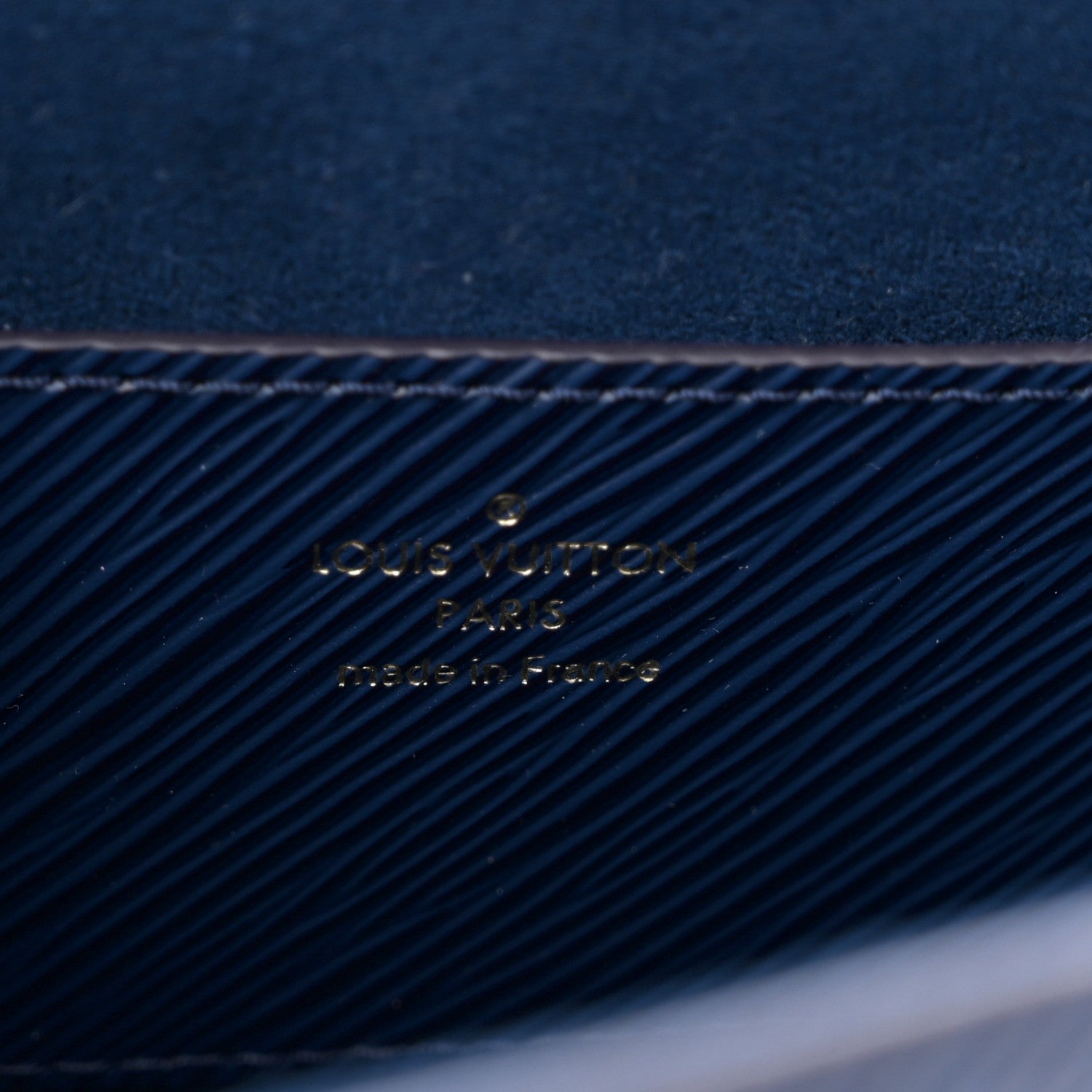 Louis Vuitton Epi Twist Shoulder Bag MM Indigo 7 of 11