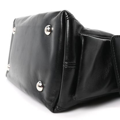 Louis Vuitton Lambskin CarryAll Cargo Vibe PM Black 16 of 17