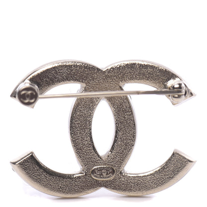 Chanel Crystal Palais Garnier CC Brooch Gold 3 of 5