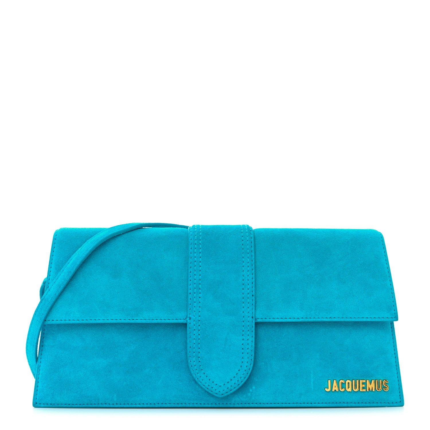 Jacquemus Suede Le Bambino Long Dark Turquoise 1 of 10