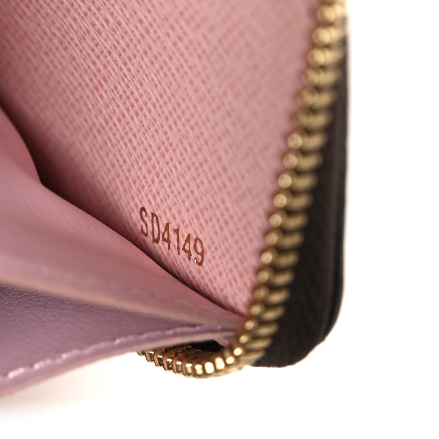 Monogram Clemence Wallet Rose Ballerine Rose Ballerine