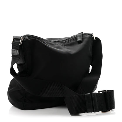 Prada Nylon Vela Messenger Bag Black 3 of 11