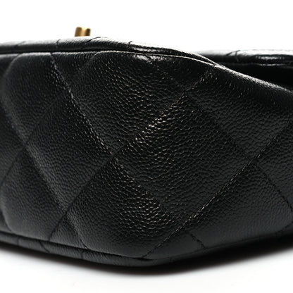 Chanel Caviar Quilted Sweetheart Flap Black 10 of 10