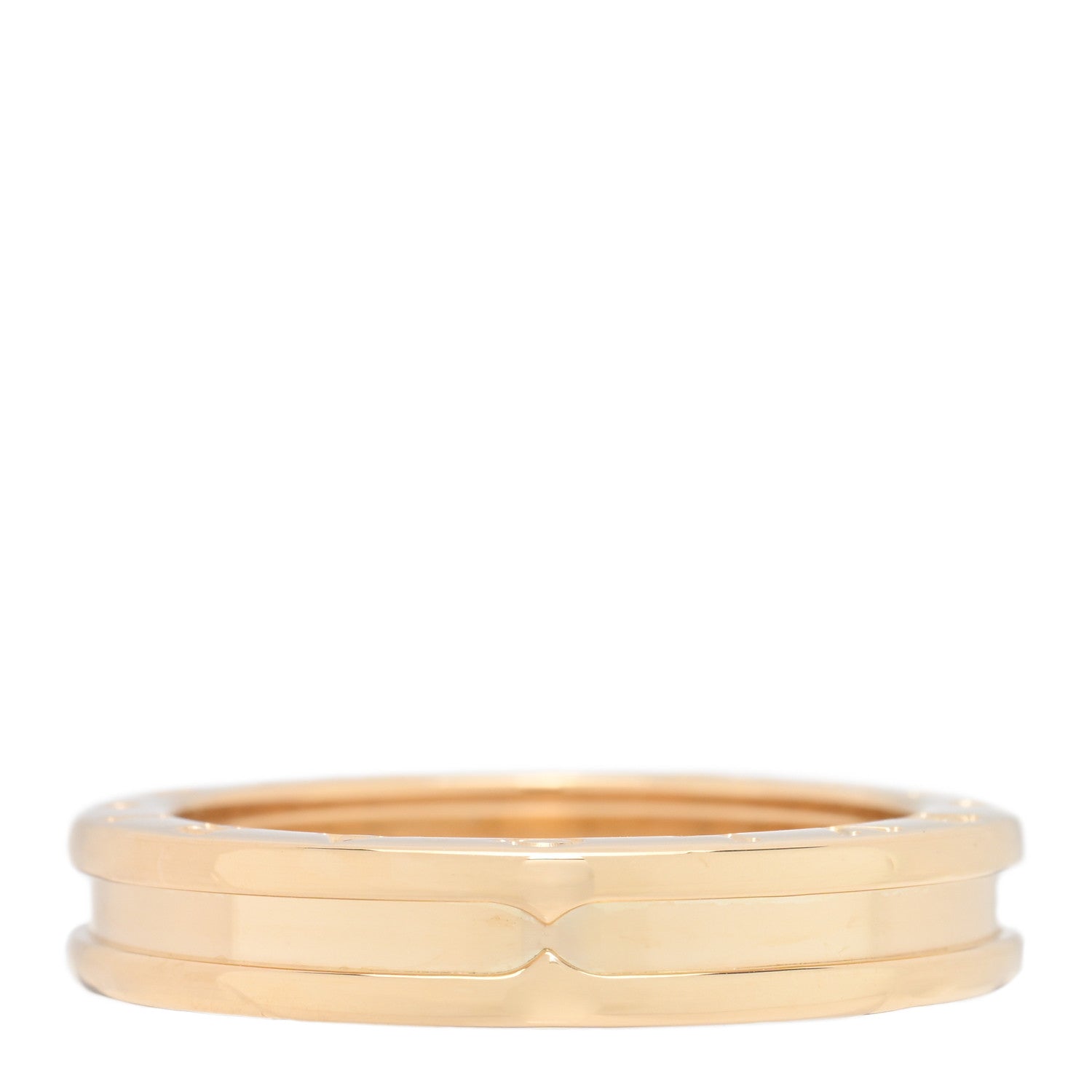 Bulgari 18K Yellow Gold B.Zero1 One-Band Ring 61 9.5 1 of 5