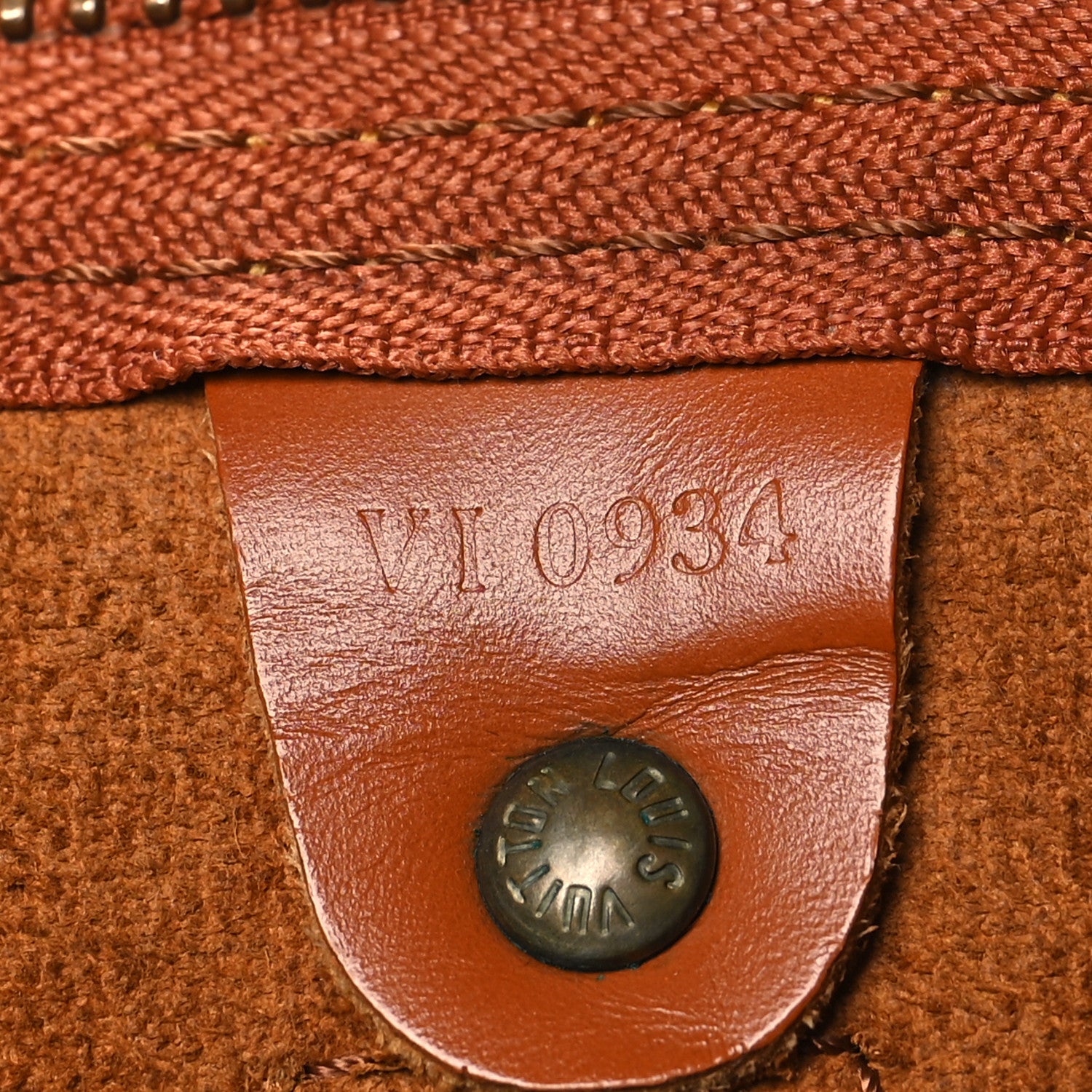 Louis Vuitton Epi Keepall 45 Cipango 6 of 12