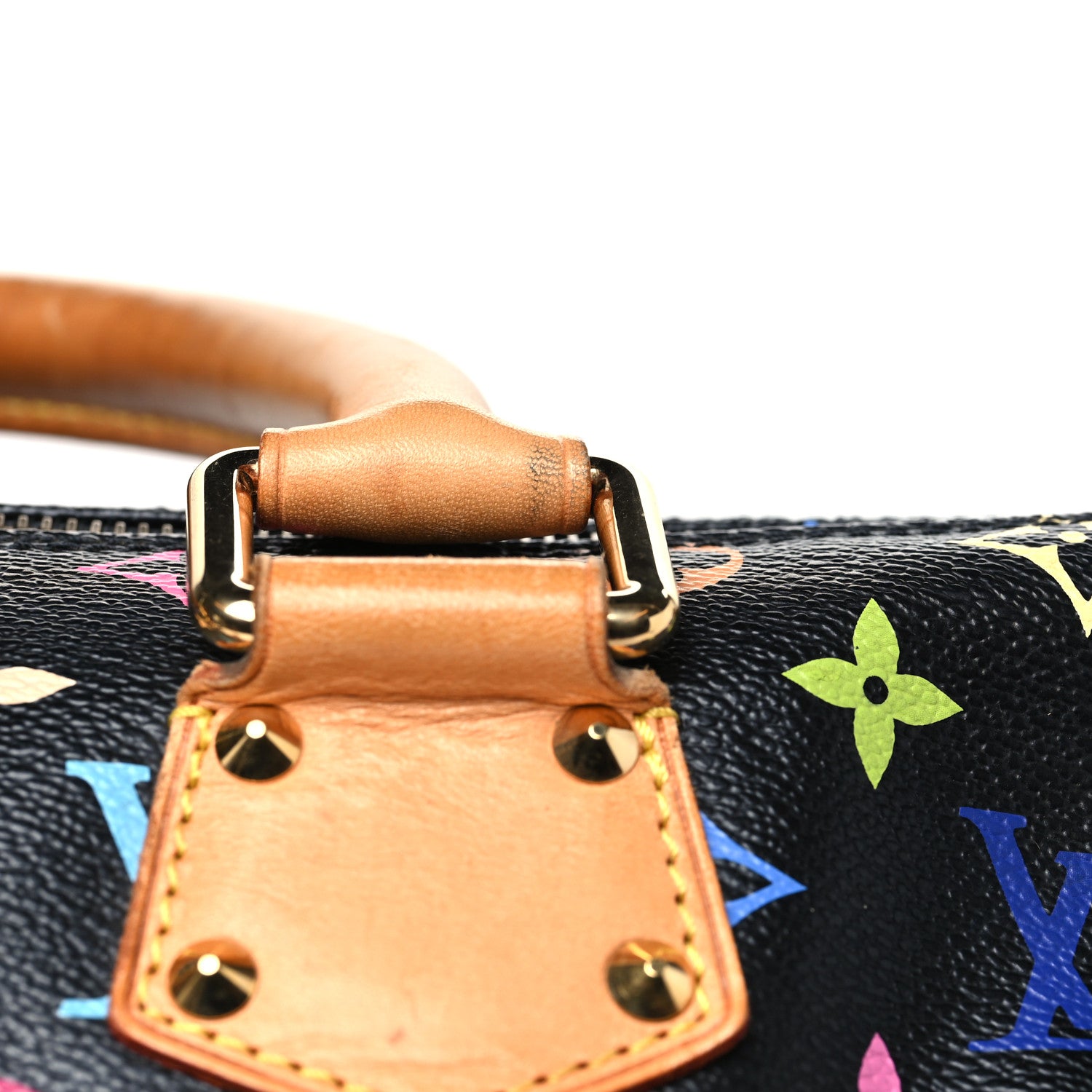 Louis Vuitton Monogram Multicolor Speedy 30 Black 10 of 11