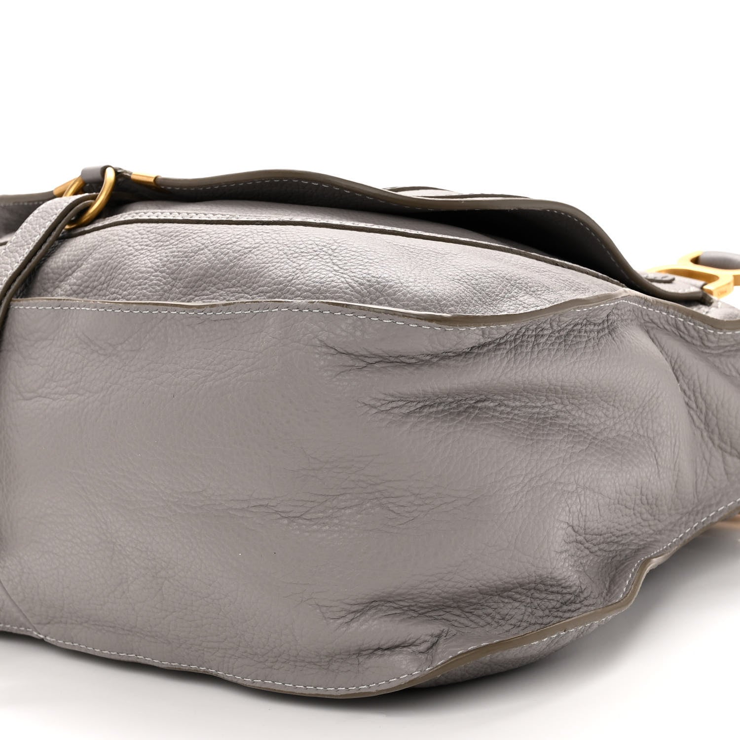 Chloe Calfskin Large Marcie Satchel Cashmere Grey 10 of 11