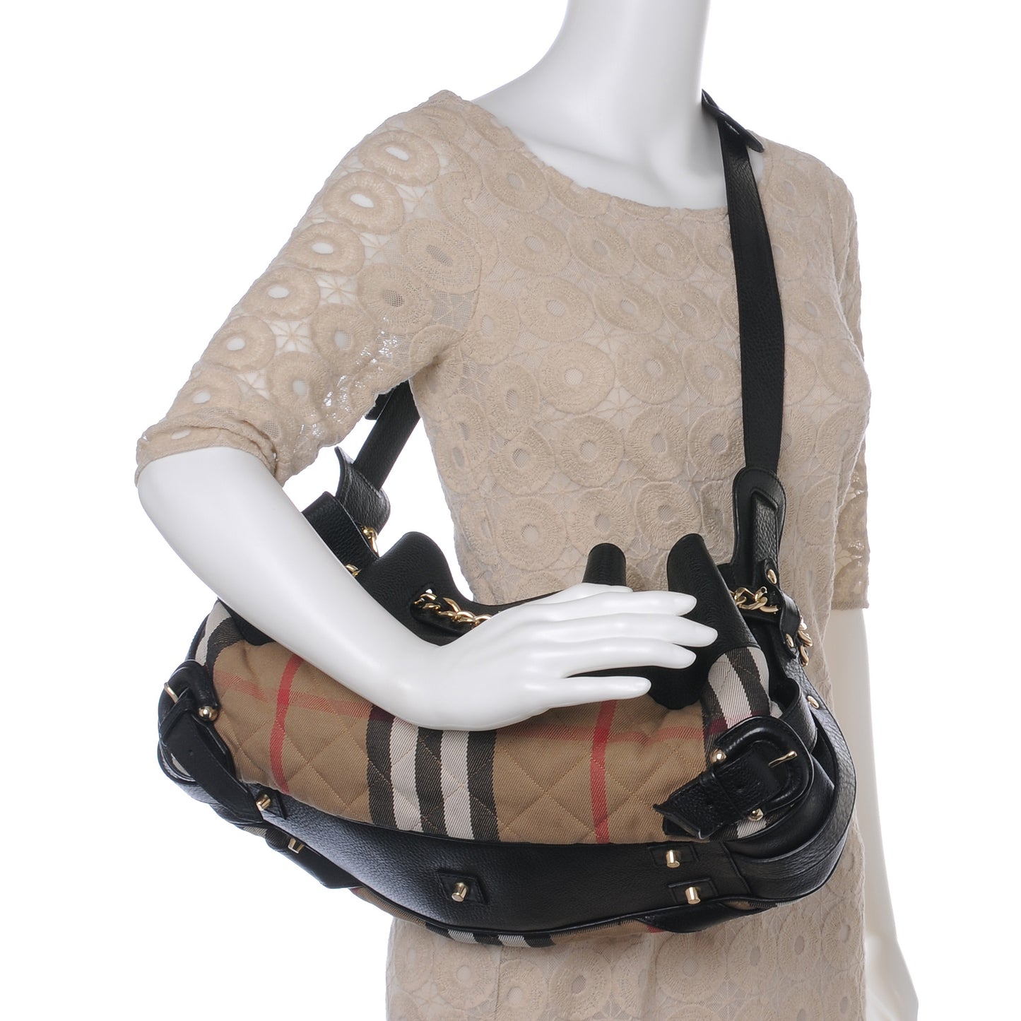 House Check Margaret Bag