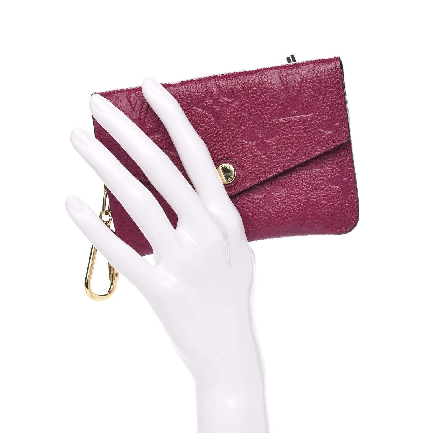 Louis Vuitton Empreinte Key Pouch Grape 2 of 6