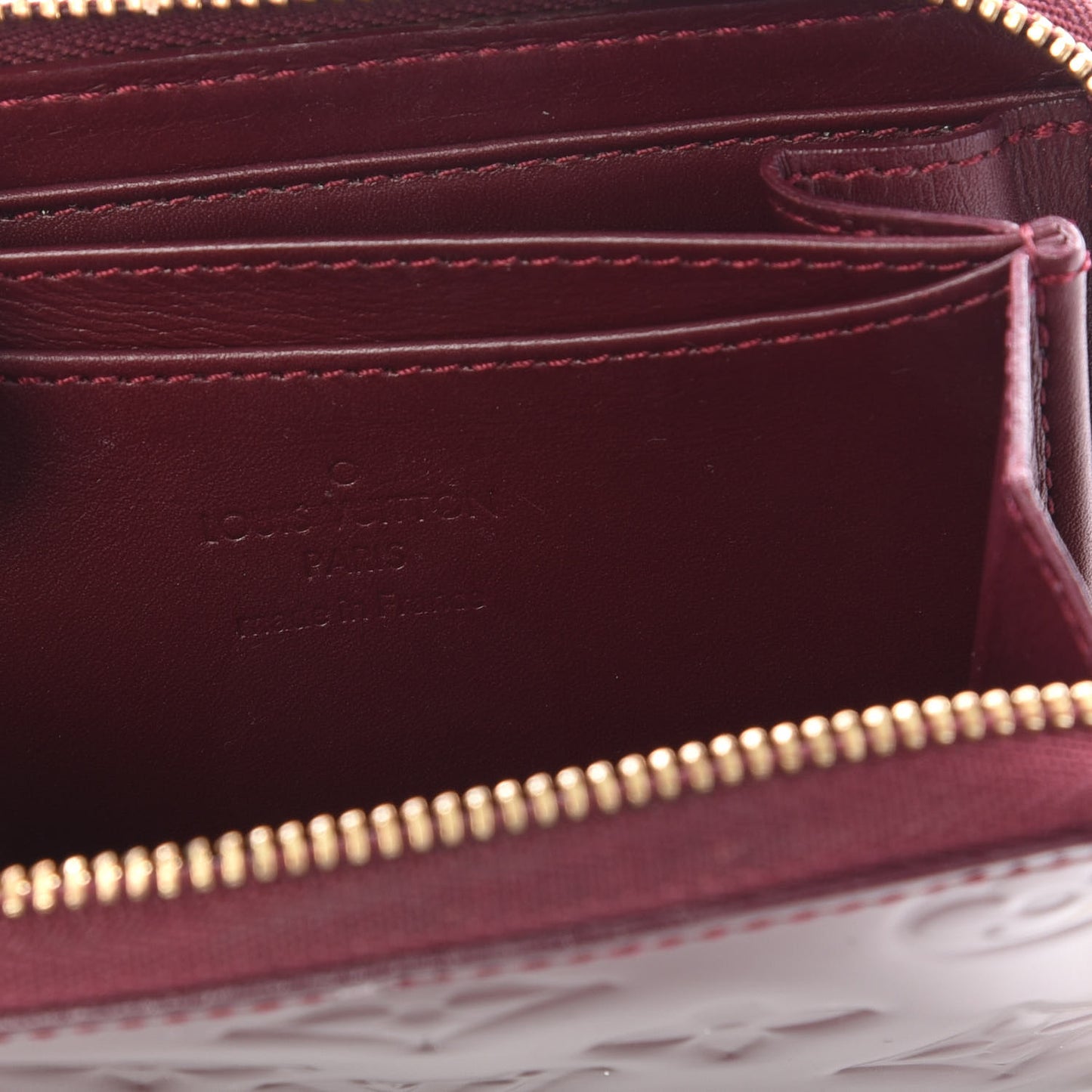 Vernis Zippy Coin Purse Wallet Rouge Fauviste