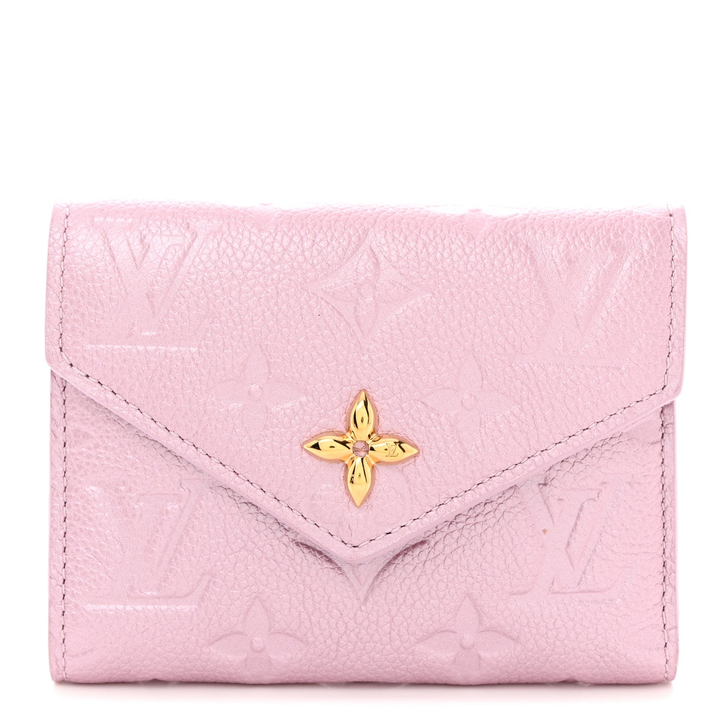 Empreinte Monogram Flower Victorine Wallet Pearly Lilac