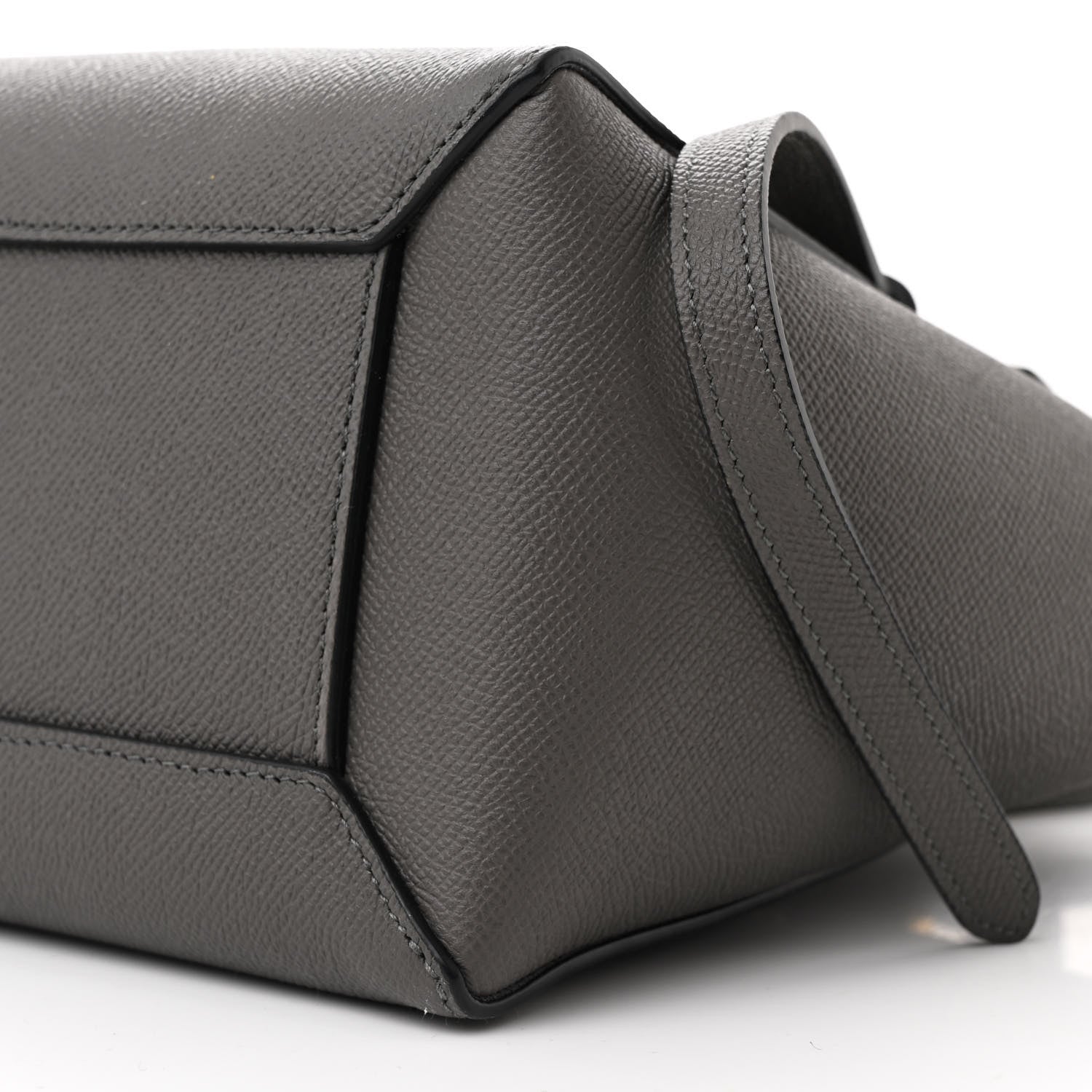 Celine Baby Grained Calfskin Micro Belt Bag Grey 10 of 10