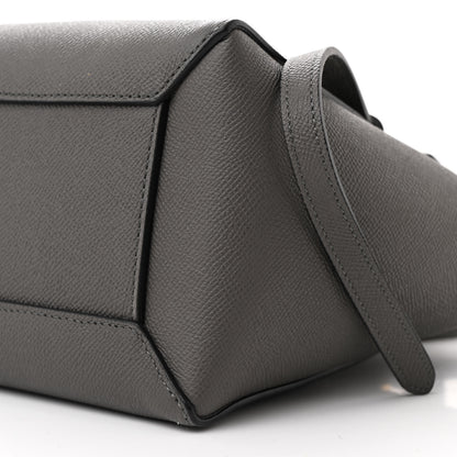 Celine Baby Grained Calfskin Micro Belt Bag Grey 10 of 10