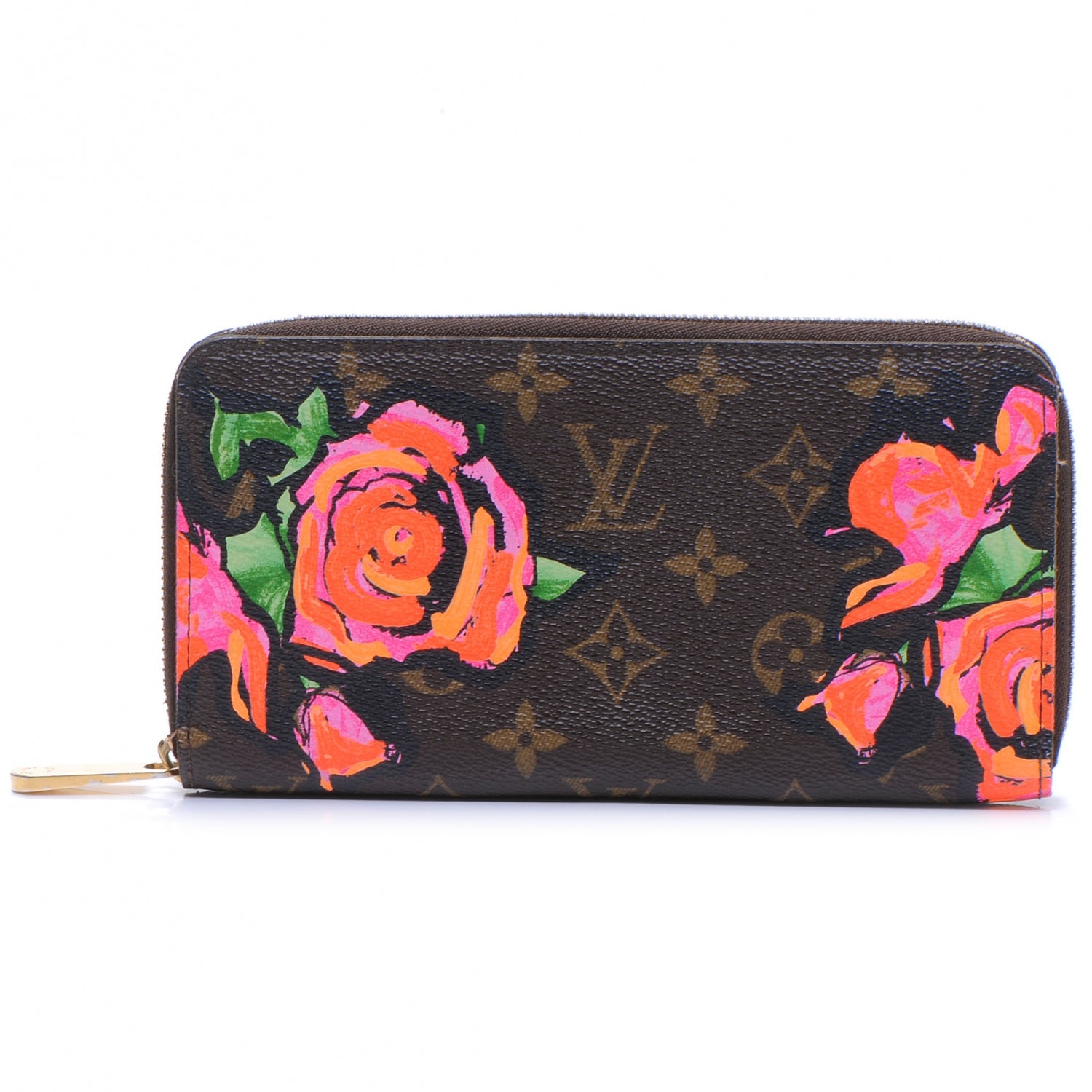 Louis Vuitton Monogram Roses Zippy Wallet 1 of 8