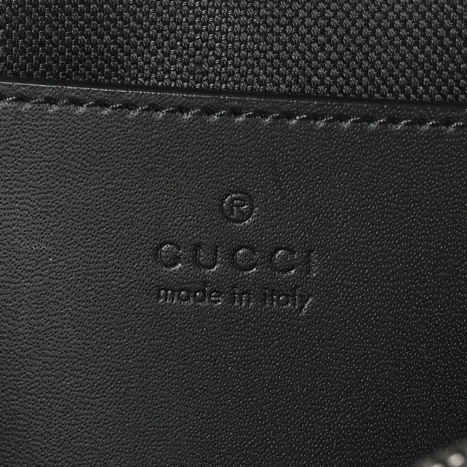 Gucci Denim Cuoio Harness GG Monogram Small Ophidia Dome Shoulder Bag Black Medium Grey 6 of 10