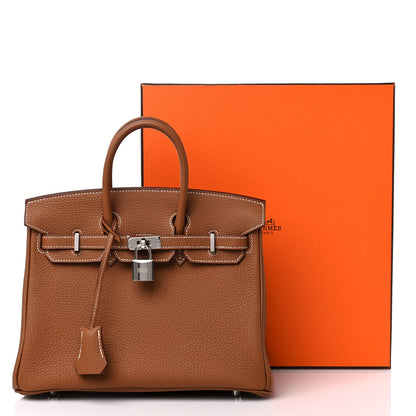 Hermes Togo Birkin 25 Gold 10 of 10