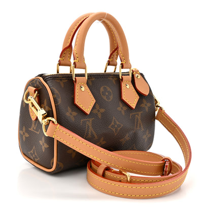 Louis Vuitton Monogram Nano Speedy Bandouliere 3 of 11