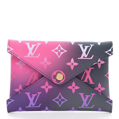 Louis Vuitton Monogram Giant Spring In The City Kirigami Pochette Set Midnight Fuchsia Sunset Kaki 3 of 8