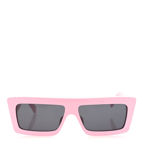Acetate Monochroms Square Sunglasses CL40214U Light Pink