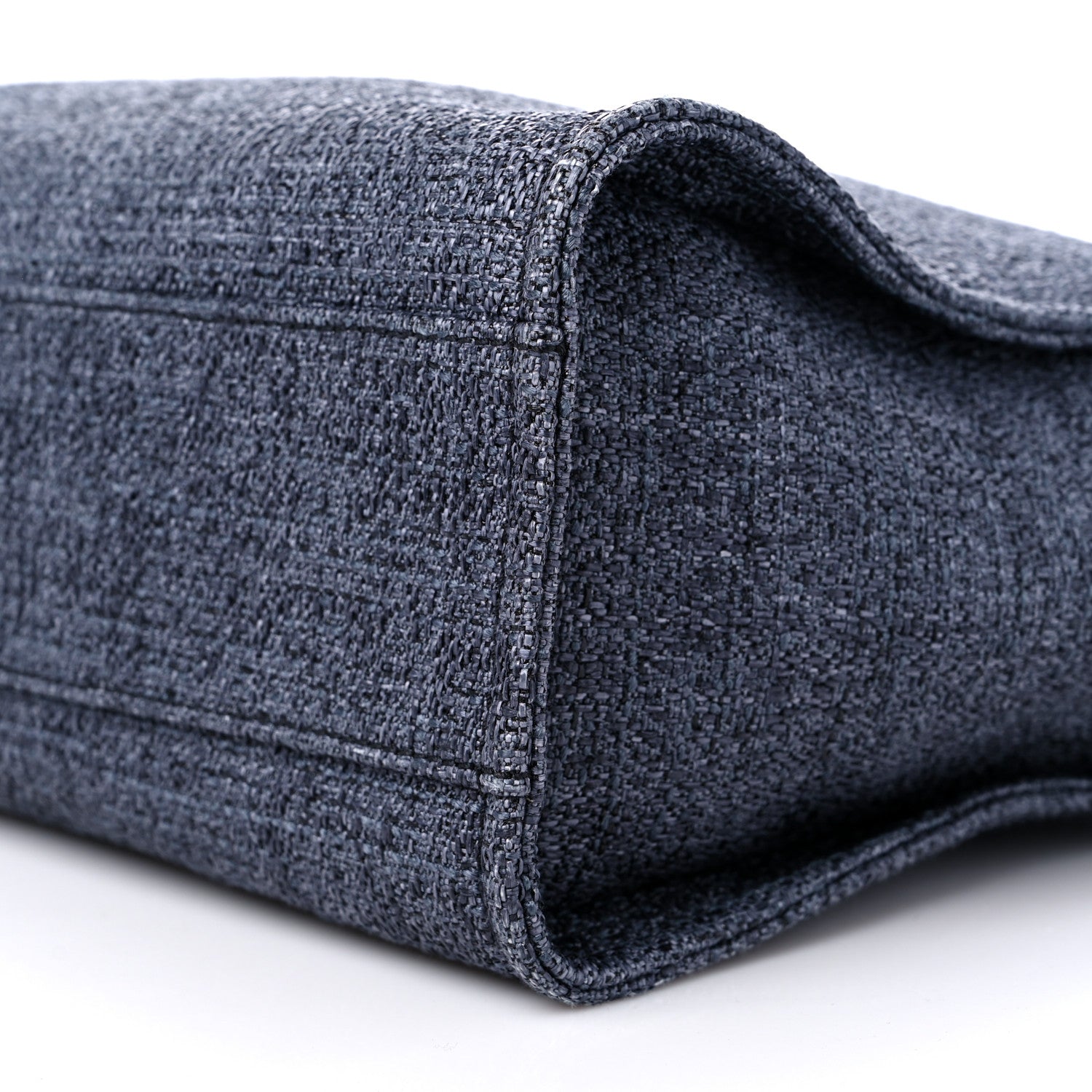 Chanel Lurex Boucle Small Deauville Tote Black 9 of 9