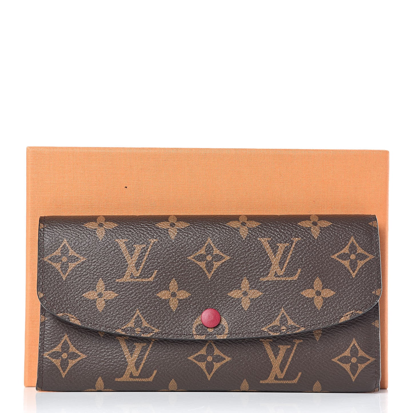 Monogram Emilie Wallet Fuchsia