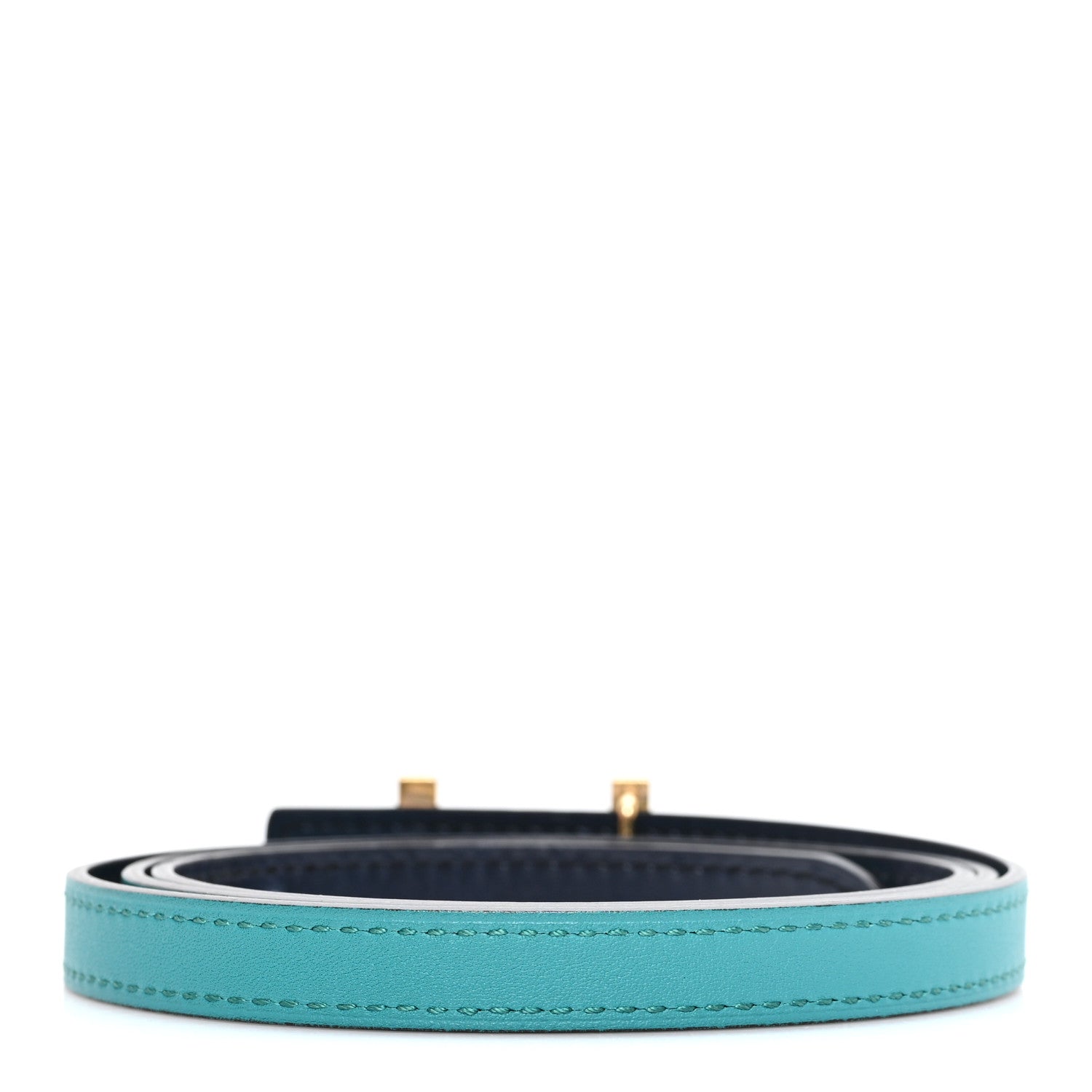 Hermes Swift Epsom 13mm Focus Belt 90 Malachite Bleu Saphir 2 of 5