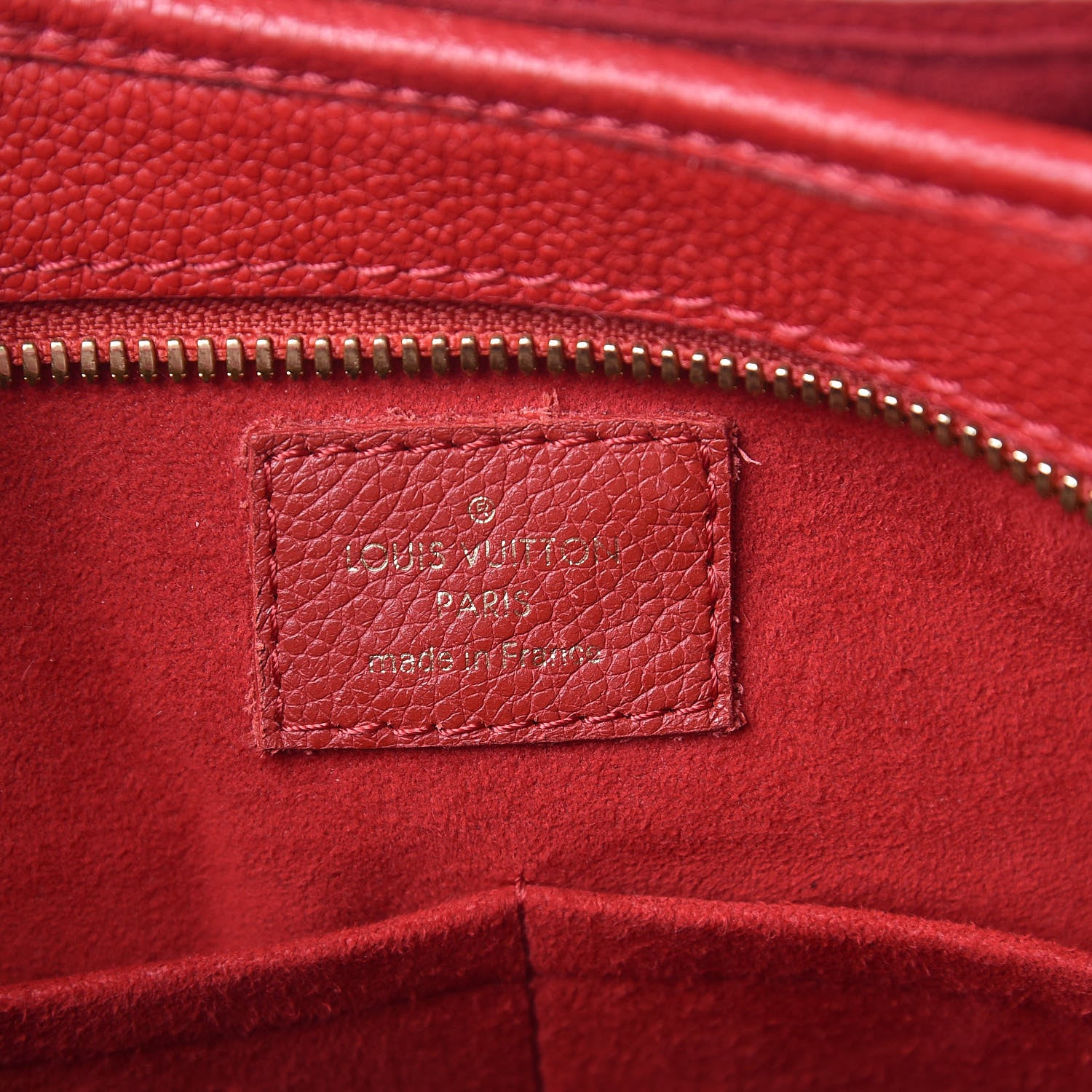 Louis Vuitton Monogram Popincourt PM Red 10 of 12